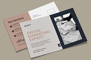Business Postcard, a Business Card Template by MightyDesign (Thumbnail 2 of 8)