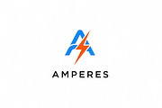 Modern Ampere Logo, a Branding & Logo Template by Logocreative (Thumbnail 2 of 2)