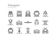 Transport, an Outline Icon by I-RO (Thumbnail 3 of 3)