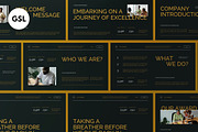 Green Company Profile Google Slide, a Presentation Template by graphicook (Thumbnail 2 of 8)