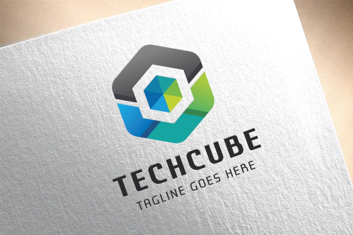 Technology Cube Logo, a Branding & Logo Template by Design_Planet ...
