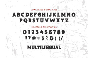 Hunter Level - Serif Vintage Font