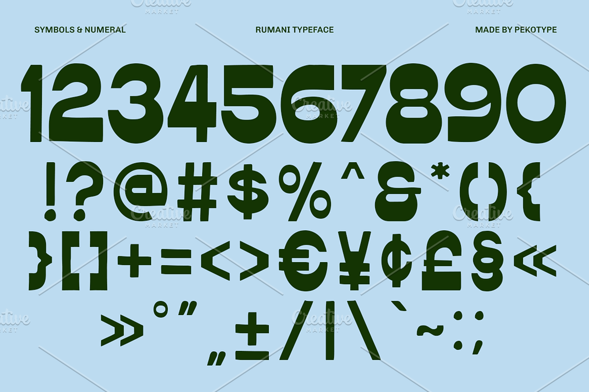 Rumani - Reverse Contrast Font, a Sans Serif Font by Pekotype (Photo 4 of 15)
