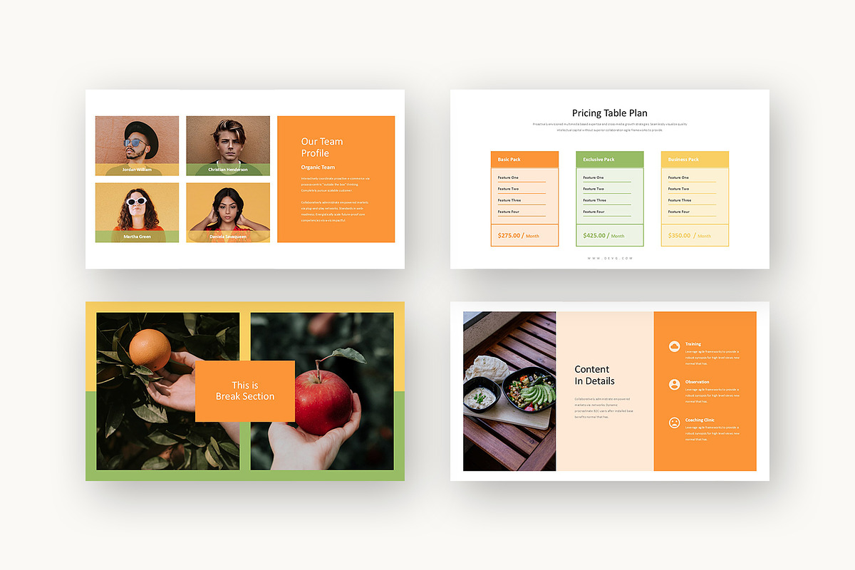 Devg : Food Venture Google Slides, a Presentation Template by Punkl Camp (Photo 5 of 16)