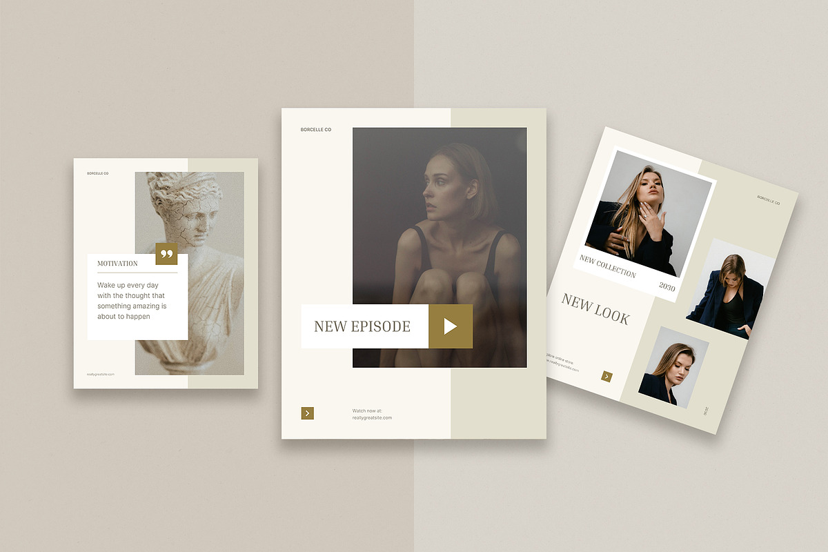 AURELIA Social Media Kit, a Social Media Template by Vasya Kobelev (Photo 6 of 7)