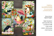 Relaxed Summer Days Postcards, an Animal Illustration by The Dutch Lady Designs (Thumbnail 7 of 7)