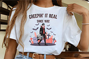 Creepin' It Real Vampire SVG, an Illustration by CrexoraLab (Thumbnail 3 of 4)