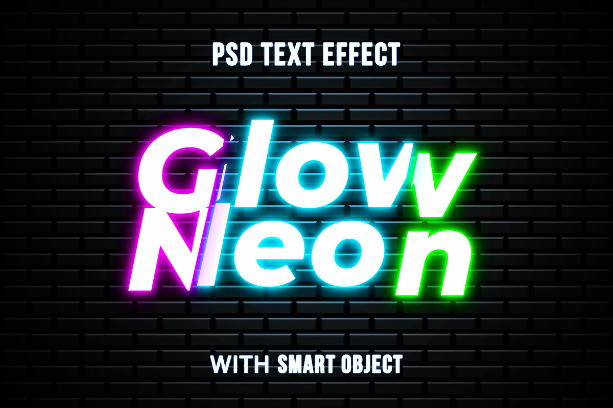 Cyberpunk Glitch Neon - Text Effect, a Layer Style Add-On by yokbisayok (Photo 3 of 3)