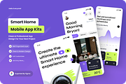 HomeSync - Smart Home Apps, an App Template by SquidPixey (Thumbnail 1 of 5)