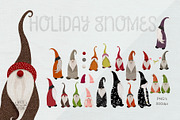 Holiday Gnome Illustrations Set, a Decorative Illustration by White Lane Studio (Thumbnail 10 of 11)