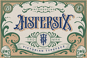 Aistersix, a Serif Font by Sitintahitam (Thumbnail 1 of 10)