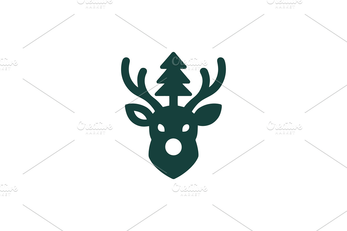 Deer Head Logo Collection, a Branding & Logo Template by Vectorium Studio (Photo 20 of 25)