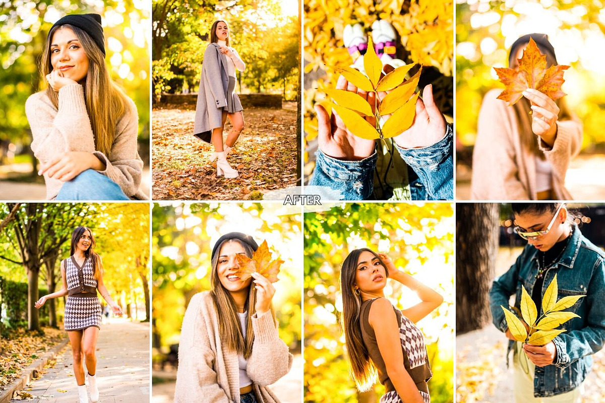 10 Amber Glow Lightroom Presets, a Preset Add-On by LucaTheme (Photo 2 of 9)