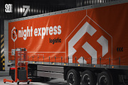 Truck Tarp Advertising Mockup, an Advertising Mockup by SD Mockup (Thumbnail 2 of 3)