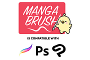 Shonen Manga Brushes for Procreate, a Brush Add-On by Manga Brush (Thumbnail 3 of 3)