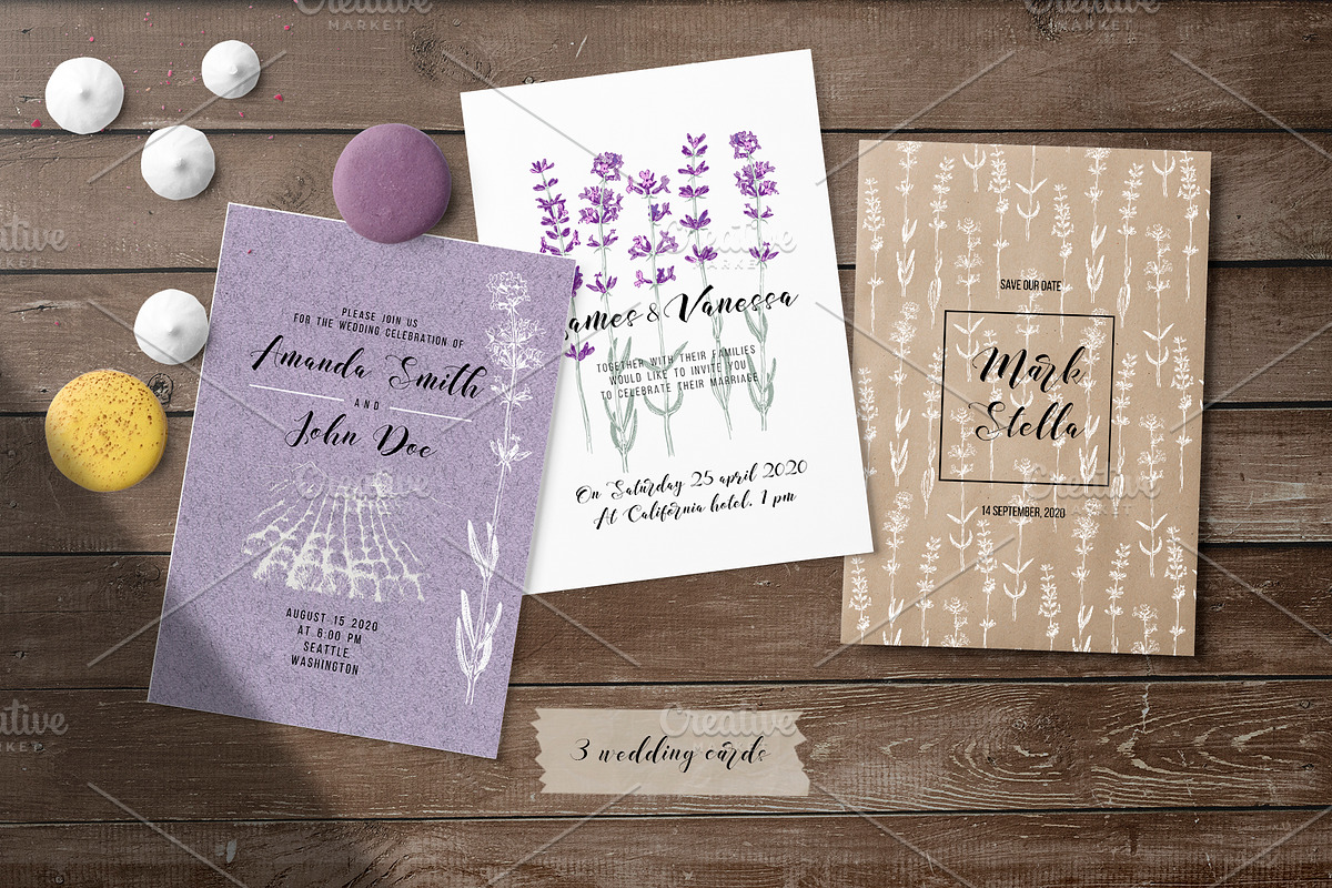 Hand drawn lavender collection, a Decorative Illustration by handsketched (Photo 4 of 8)