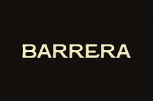 Barrera I A Handmade Display Font