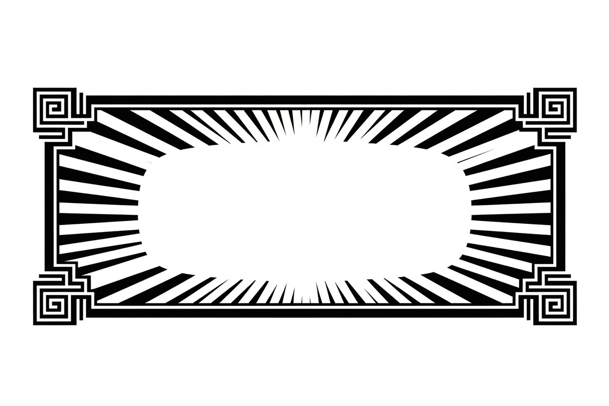 Art Deco Frame SVG Bundle, an Illustration by Creativeshirt (Photo 24 of 31)