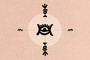 Aztec, Mythology & Abstract, a Decorative Illustration by Camara Design (Thumbnail 3 of 8)