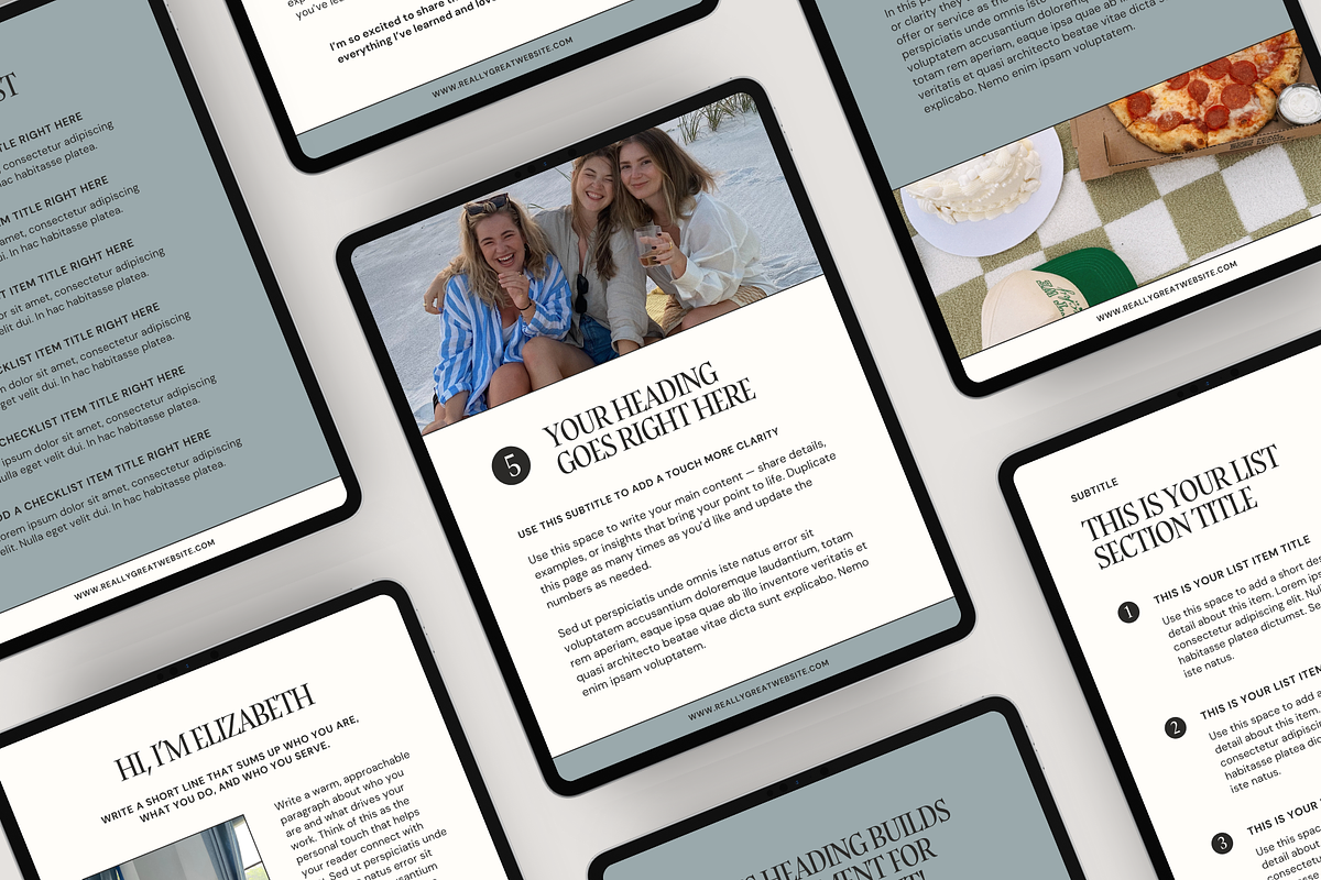 Lead Magnet Template | Canva, a Marketing Template by Rosetta Lane Design (Photo 4 of 8)