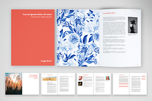 Minimal Brochure, a Templates & Theme by McLittle Stock
