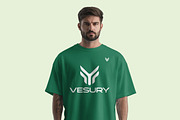 Handsome Men T-shirt Mockup, a Shirt Mockup by INTENTFX (Thumbnail 2 of 12)