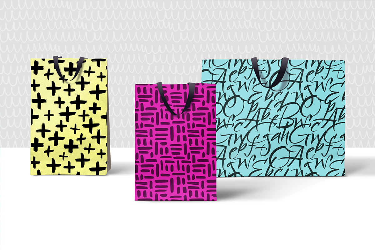 28 Handmade Seamless Patterns, a Background Graphic by ms Julia Nova (Photo 6 of 6)
