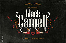 Black Cameo - With Bonus Ornaments