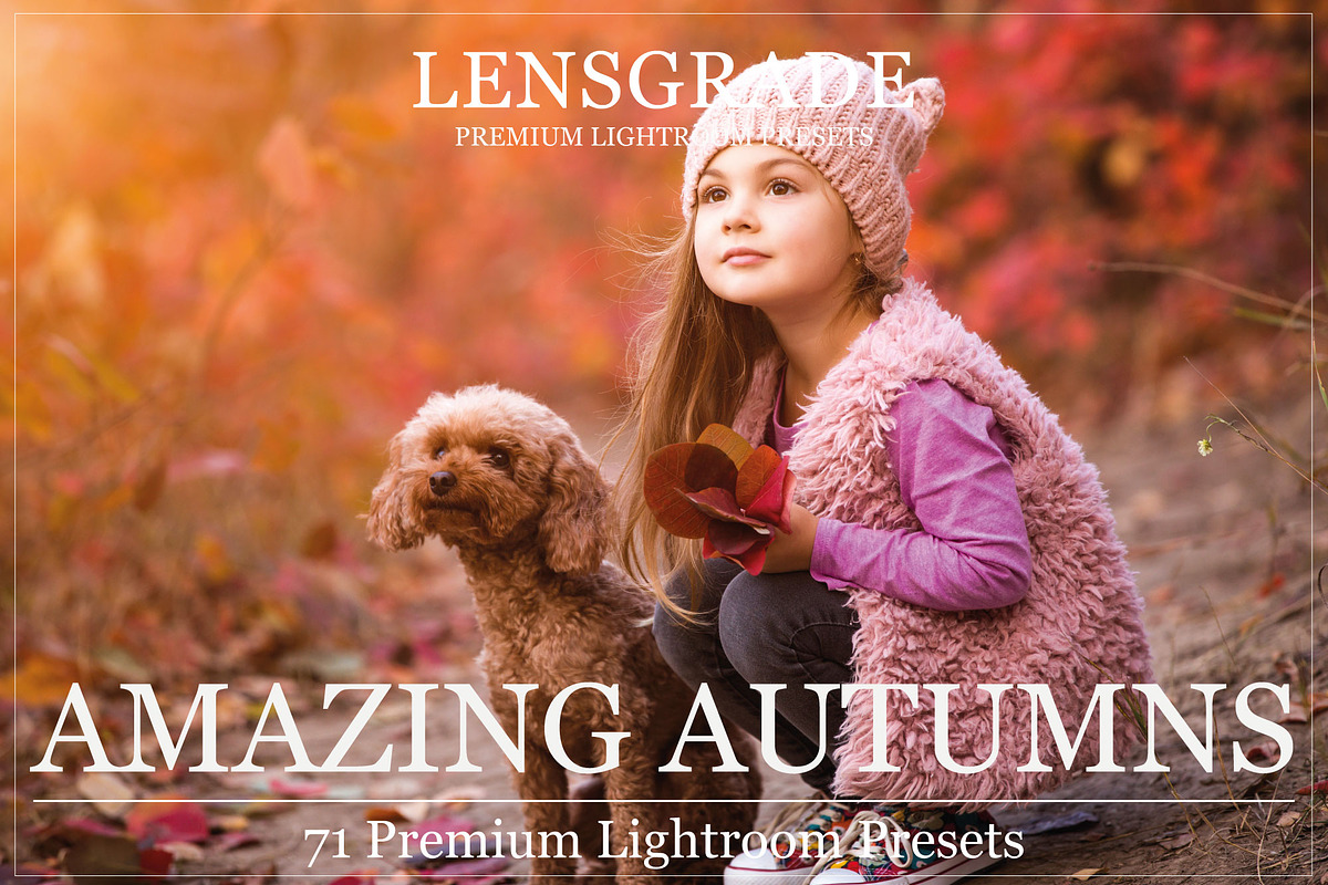 71 Autumn Lightroom Presets, an Action Add-On by Lensgrade.com (Photo 1 of 12)