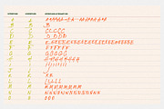 Fashion Experiment // Funky Font, a Handwritten Font by PeachCreme (Thumbnail 11 of 14)
