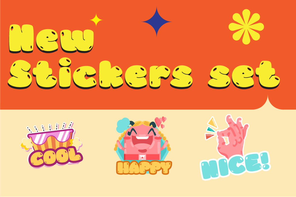 Dulce Boy – Pop Art Display Font, a Sans Serif Font by Pinisi ART (Photo 6 of 9)