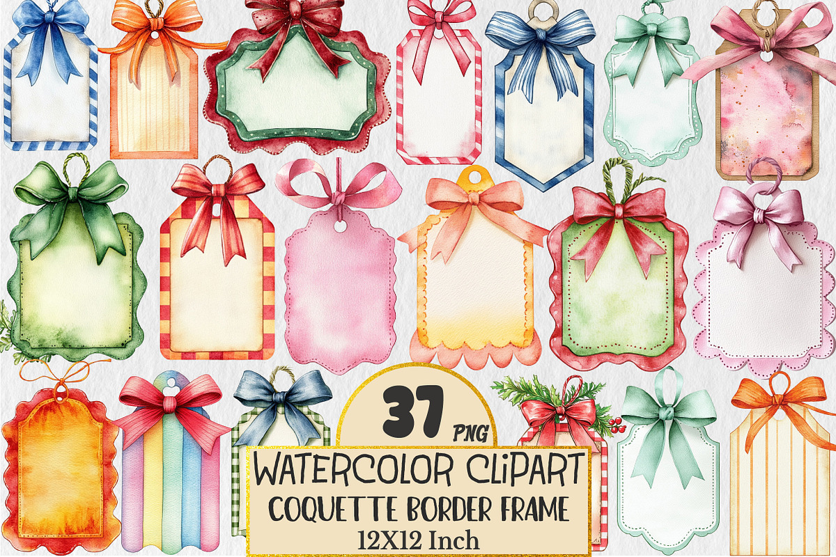 Coquette Border Frame Sublimation Bu, a Seasonal Illustration by Rose Art (Photo 1 of 5)