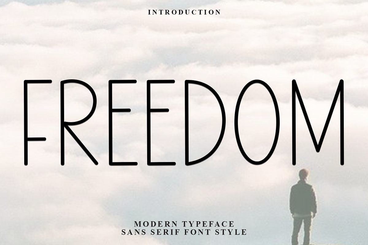 Freedom, a Sans Serif Font by InermediaSTUDIO (Photo 1 of 7)