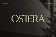 Ostera – Modern Humanist Typeface, a Sans Serif Font by Modikstype (Thumbnail 1 of 10)