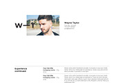 Wayne | CV / resume template, a Resume Template by CV house (Thumbnail 7 of 10)