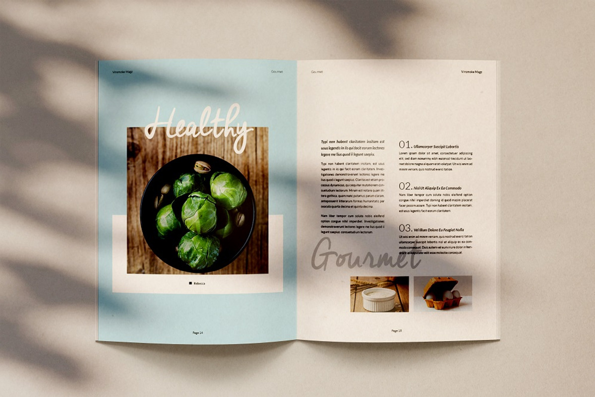 Vinsmoke Magazine (2019 Edition), a Magazine Template by Bokuto (Photo 4 of 9)