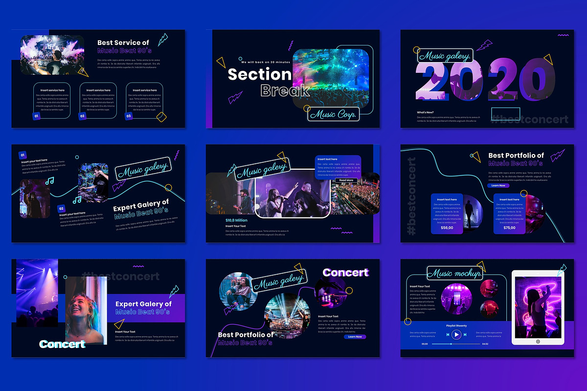 9Twenty - Music Industrial Keynote, a Presentation Template by Dhabee (Photo 5 of 6)