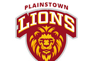 Lion Logo, a Graphic by Varsity Logos (Thumbnail 3 of 3)