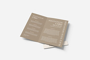 Invitation Card Mockup, a Product Mockup by MrLetters (Thumbnail 3 of 5)