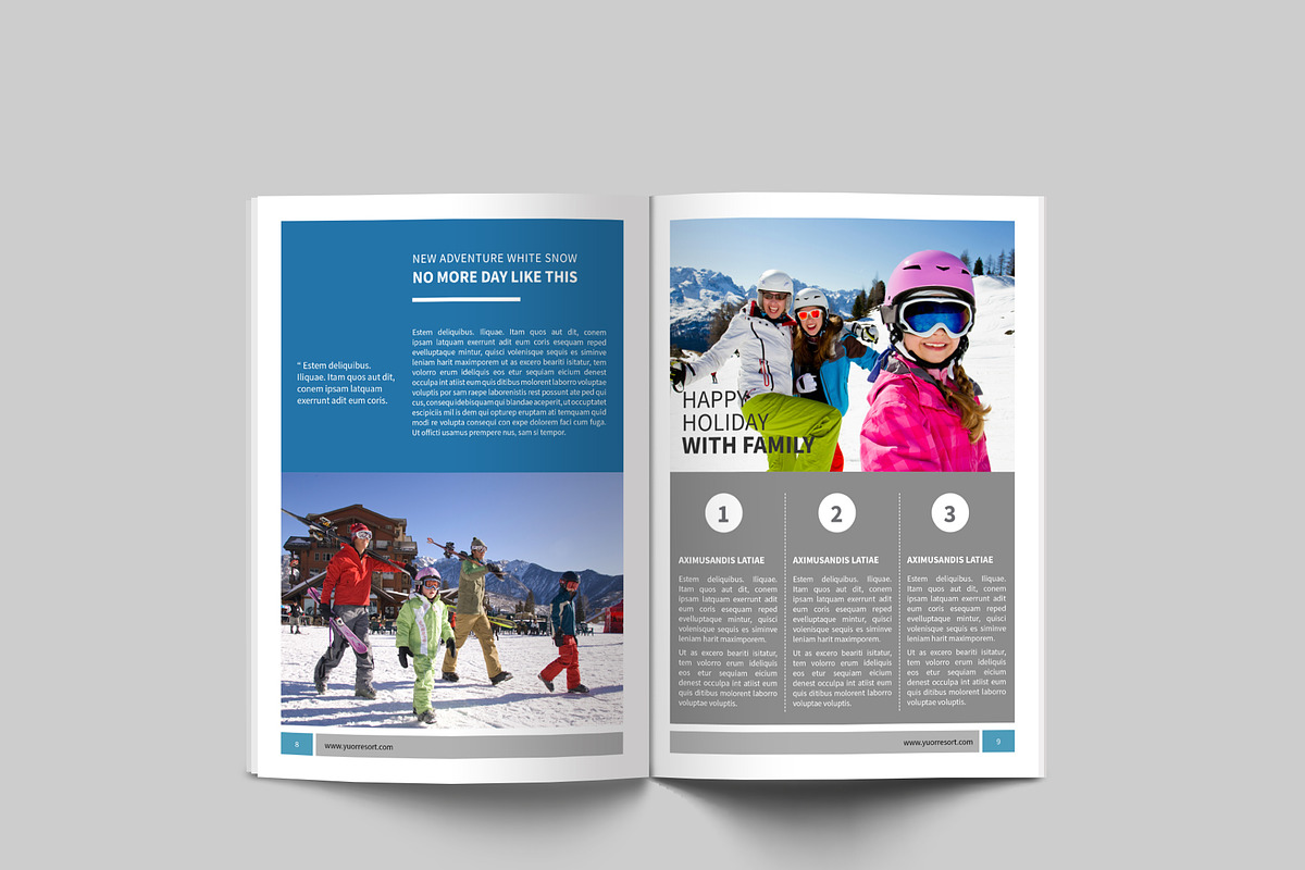 Clean Template Brochure, a Brochure Template by BoriesBechker (Photo 5 of 11)