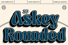 Askey Rounded 3D