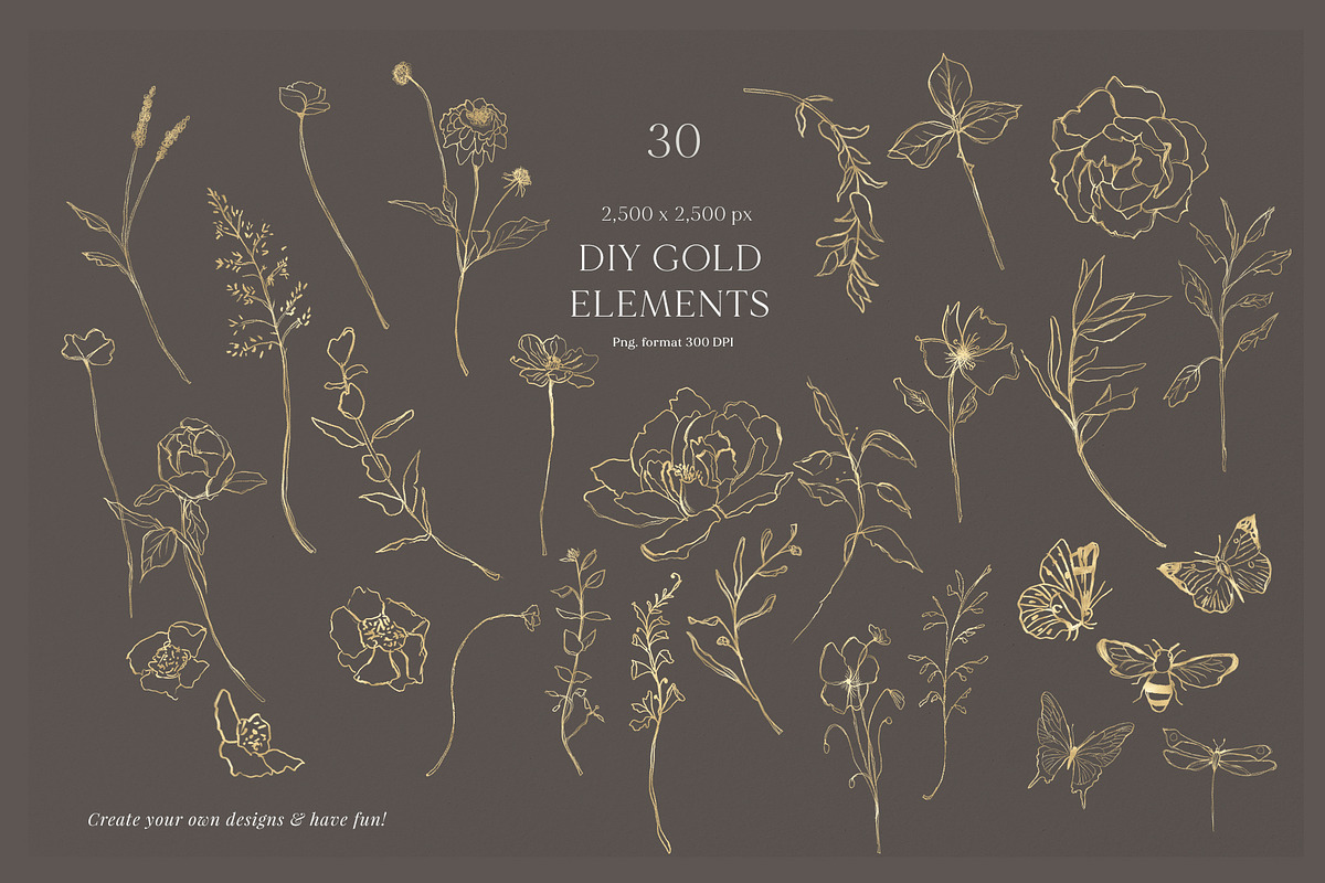 PENCIL ART- Floral line collection, an Illustration by Grace Noboa Illustrations (Photo 8 of 12)
