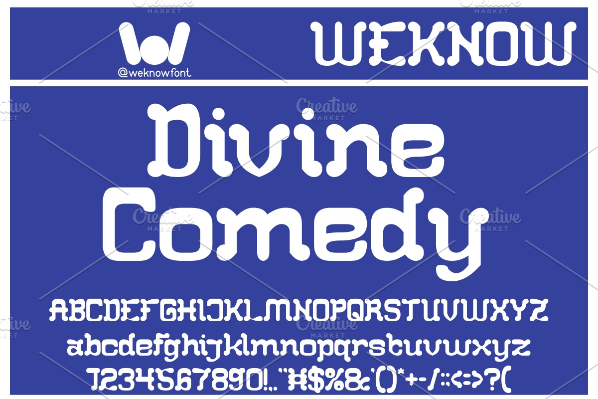 Hero of happiness font, a Font by weknow (Photo 5 of 8)