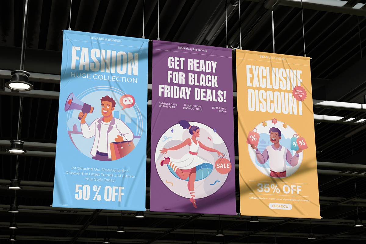 Black Friday Illustration, a Person Illustration by Vectors Market (Photo 3 of 10)