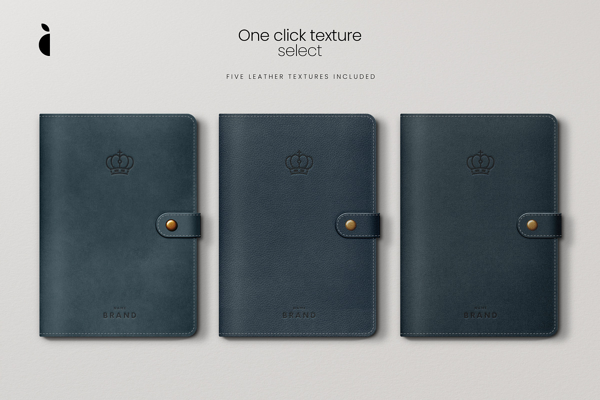 Padfolio Mockup Kit, a Books & Magazine Mockup by Catkie - Digital Art (Photo 4 of 8)