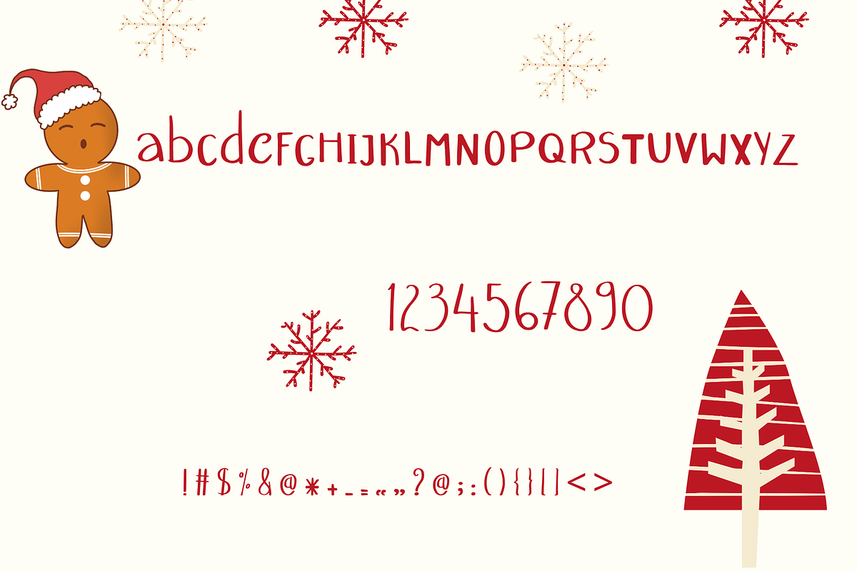 Christmas Font, a Handwritten Font by Akrinity Digital (Photo 3 of 4)