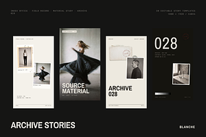 Archive Stories | 30 Canva Templates