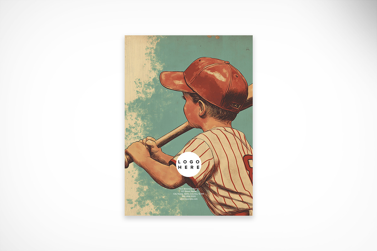 Retro Illustrated Wall Calendar 26, a Print Template by McLittle Stock (Photo 9 of 9)