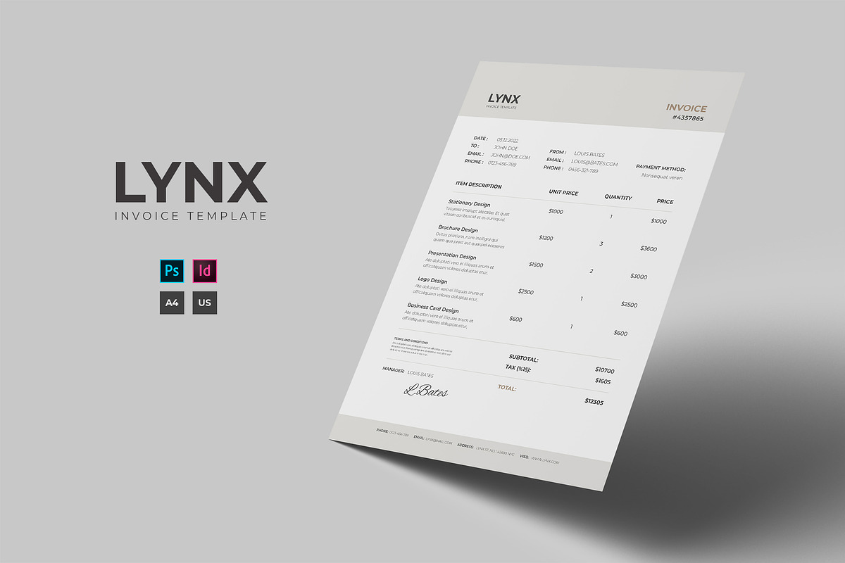 Lynx Complete Pack, a Brochure Template by SlideStation (Photo 9 of 12)