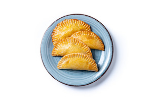 Golden baked empanadas, a Photo by etorres69